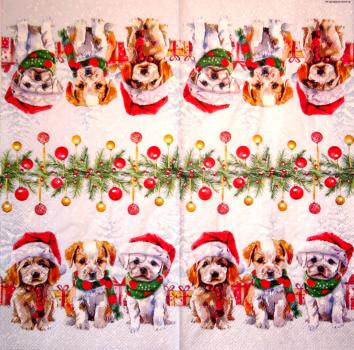 HUN-231 Dogs - 3-ply - Ambiente